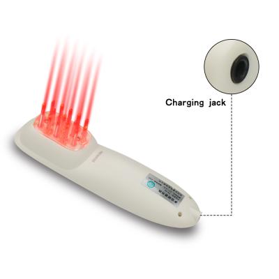 China Anti Hair Removal Laser Comb For Hair Regrowth Hair Loss Treatment Follicle Stimulator Combs for sale