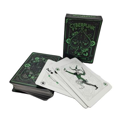 China Paper Casino Playing Cards Sale Customizing Black Professional Playing Cards Core Paper Casino Poker Playing Cards for sale