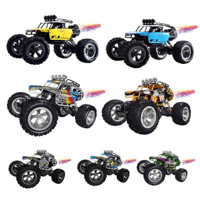 China RC Model Hot 1:12 Scale Off-Road Climbing RC Car (With Sprayer) 4 Wheel Monster R/C RTR Electronic Hobby Cross Country Car LVKIDRON for sale