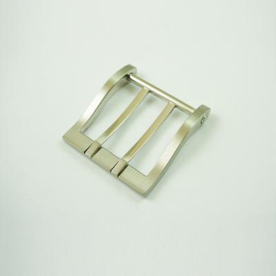 China Double Pin Buckle Suitable Multiple Scenarios 40mm Custom Double Pin Buckle For Belt for sale