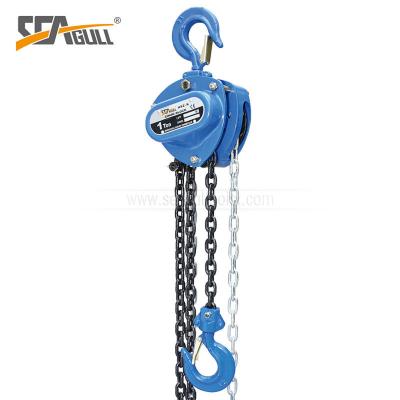 China 5 Ton 6 M Most Popular Manual Chain Block Hoist Chain Pulley Block for sale