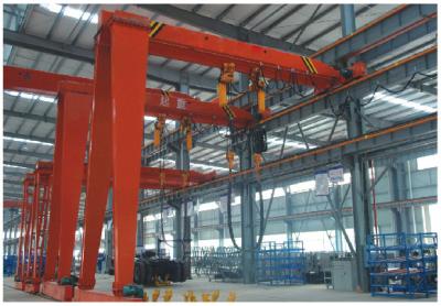 China Electric Cable Hoist / Electric Chain Hoist With Trolley 0.5 Ton - 10 Ton , Single Speed for sale