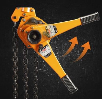 China 9 Ton Lever Chain Hoist With One Year Guarantee Manual Painting for sale