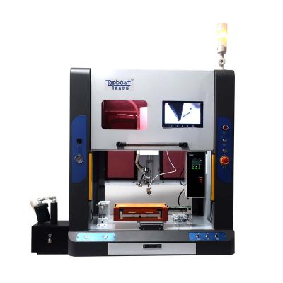 China Factory 4 Axis Robot Welding Machine With Clean Fume Extraction And Welding Tip Automatically for sale