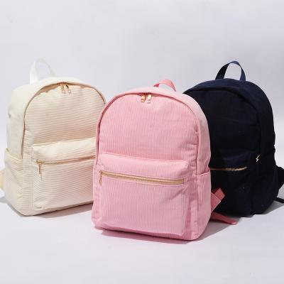 China Waterproof Nylon Bag Backpack Stuffed Bag Lovely Cute Pink Children Girls Young Girl Child Back To School Bag for sale