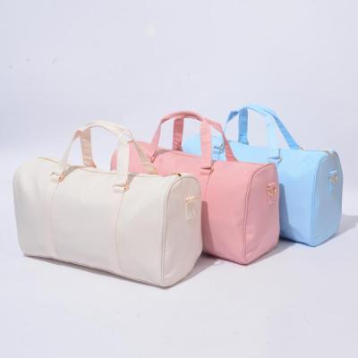 China New Arrival Solid Color Actions Men Multi Function Women's Smart Waterproof Nylon Duffel Bag Nylon Travel Bags for sale