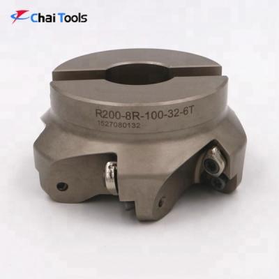 China Mold Face Indexable Flat Milling Cutter Curved Surface Milling And Profiling Milling With Carbide Insert RCKT for sale