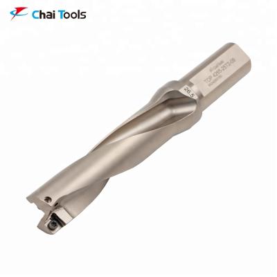 China Drill Bit Steps Metal Drilling Upgrade Total Length 124~309mm Drill Bit , Drill Head for sale