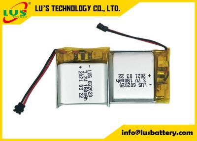 China LiPo Battery LP602020 3.7V 180mAh For Flying Spinner High-Energy Density Li-Polymer Battery LP602020 for sale