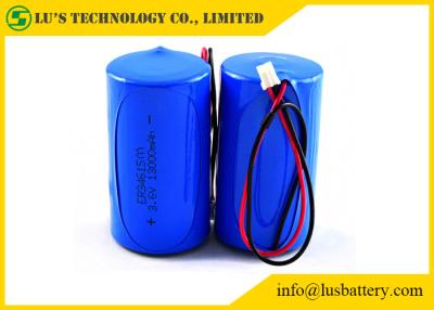 China 3.6V Lithium Thionyl Chloride Battery 13.0Ah ER34615M Size D Disposable Battery for sale