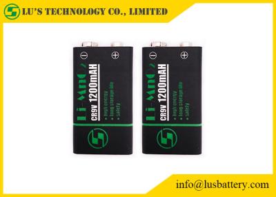 China CR9V 1200mAh 9v LiMnO2 Battery 9v 1200mah battery for sale