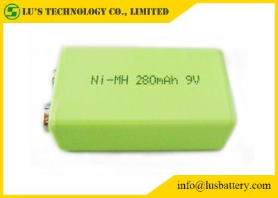 China 9V 280mah Prismatic Nimh Battery 6F22 9v Battery nimh rechargeable battery 9v for sale