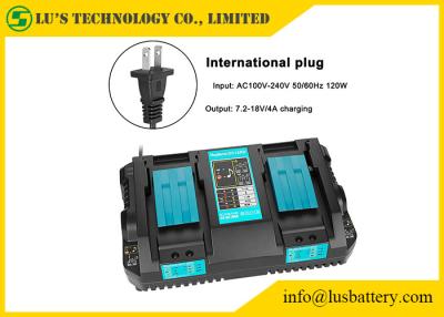 China 4.1A 18V Lithium Ion Optimum Charger MAKIT DC18RD for sale