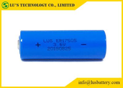 China Pilha preliminar 3.6V 3400mAh Li SOCl2 do cloreto de Thionyl do lítio ER17505 à venda