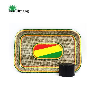 China Lanchuang New New Pro Smoking Rolling Tobacco Tray With Customized Logo for sale