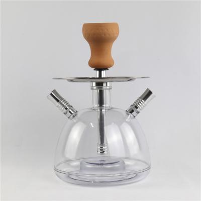 China Portable Shisha Hookah Customization Product Set Hookah Factory LED Acrylic Hookah Shisha for sale