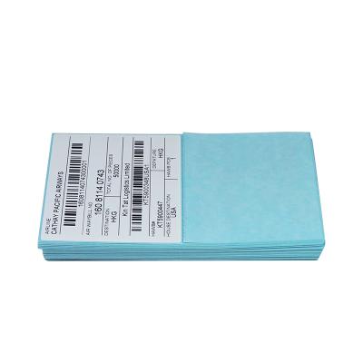 China Customized Asn Anticounterfeit Carton Packing Label Shipping Waterproof Barcode Variable Data Sequential Number for sale