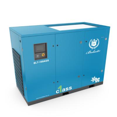 China Bolaite 50hp 1.0Mpa lubricated electric direct driven screw air compressor for sale for sale