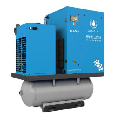 China Hotels Factory Atlascopco Wholesale Group Famous Brand Bolaite Cast All In One With Tank Screw Air Compressors for sale