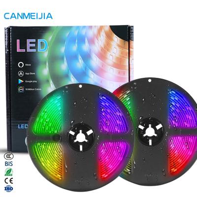 China Cheap Outdoor Theme Park 5M Flexible Rgb Aquarium Led Strip House 12V Led Strip Light 5050 Led Light Strip, RGB Fountain Light For Swimming Pool for sale