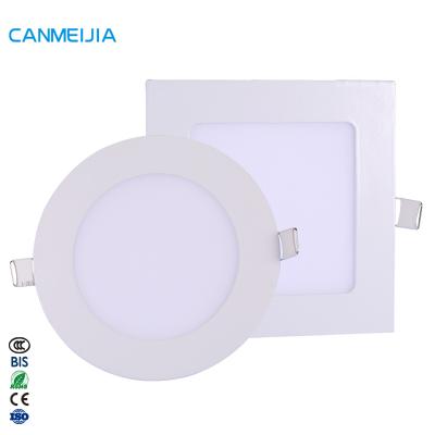 China Modern Super Bright 9W 12W High Lumen Recessed 4 Aluminum Ultra Thin Led Pot Lights 4 Inch Led Decorative Panels, Led Panel Light 12W for sale