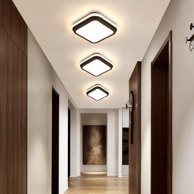 China 10W 20W Ultrathin Modern Luxury Acrylic Square Decorative Indoor Suspended Ceiling Led Modern Room Lights Bedroom Bedroom Ceiling Lamp for sale