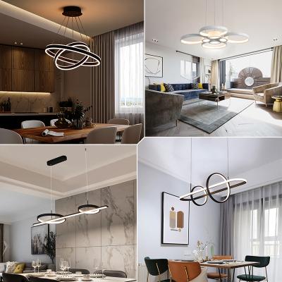 China Lampara Colgante Modern Luxury Home Room Kitchen Hanging Lamps Lighting Led Decorative Chandeliers, Chandeliers and Lamps, Pendant Light for sale