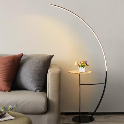 China Modern Luxury Nordic Designer Home Iron Floor Lamp Decoration Gold Black Arc Led Corner Light Stand Floor Lamps,Stand Lamp for sale