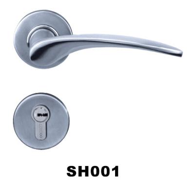 China Fire Rated Door Lever Handle Mount Door Handle Modern Solid Stainless Steel Door Handle for sale