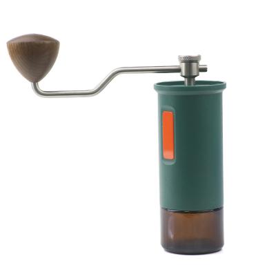 China Outdoor Manual Coffee Grinder With Setting Adjustable Grinder Hand Portable Stainless Steel Coffee Grinder for sale