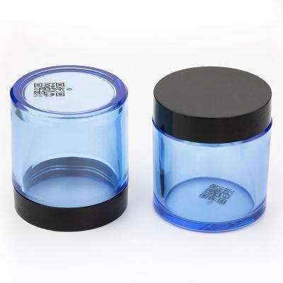 China Viable Mini Color Custom Logo Pet Spice Coffee Jar For Chocolate Cookie Coffee Beans Candy Gift Storage With Lid Portable Coffee Box for sale