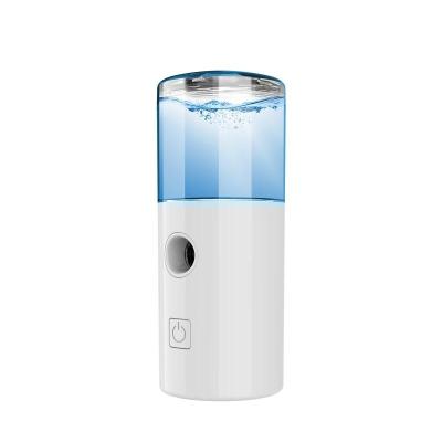 China Portable Handy Facial Sprayer Nano Steamer Facial Sprayer 30ML Moisturizer Mist For Face Mini Water Sprayer for sale