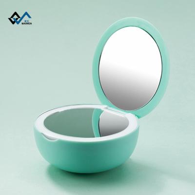 China Play Makeup Video Double Sided Mirror And Light Adjustable Shine Makeup Blueteeths Wireless Speaker for sale