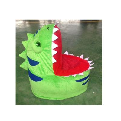 China Removable Cover Inflatable Dinosaurs Seat Dragon Chair With Cloth Cloth Cover for sale