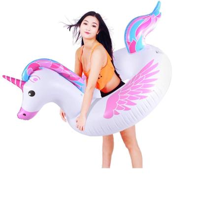 China Men Unicorn Pool Float Inflatable Tube for Party Decorations, Unicorn Inflatable Raft Pool Toys, 67 Inch Giant Pool Float for sale