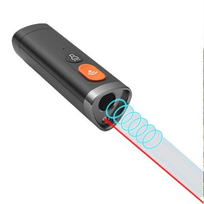 China Send out 25000HZ strong electromagnetic waves to keep dogs away Dog Barking Control Device Anti Barking Device Ultrasonic Dog Deterrent Handheld with LED Flashlight strongestultrasonicrepeller for sale