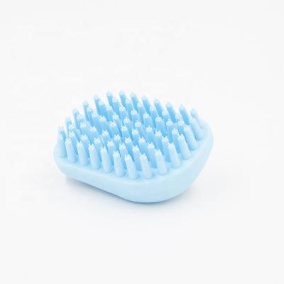 China Sustainable New Arrival Dog Grooming Brush Pet Shampoo Bath Brush Soothing Massage Rubber Comb For Dog Cat Cepillo de aseo para perros for sale