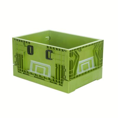 China 54L/21L Large Injection Molding Pantry Storage Containers Viable Anti-static Collapsible Storage Box Collapsible For Living Room for sale