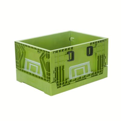 China Sustainable Square Fruit Storage Agriculture Supplier Box OEM Collapsible Folding Plastic Storage Box For Vegetables for sale