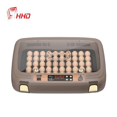 China Hot Selling HHD 2022 Automatic Humidity Control Incubator 50 Egg Queen Incubators For Hatching Eggs for sale