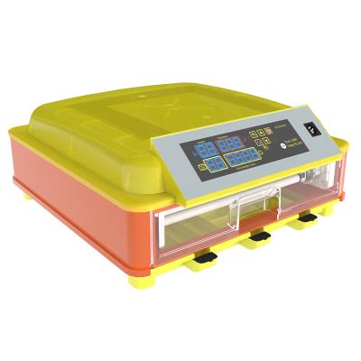 China Farms HHD Chicken Farm Equipment Fully Automatic Roller 46 Egg Incubator for sale