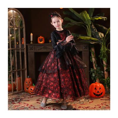 China Anti-Wrinkle Customization Performance Elegant Casual Dress Dress For Girls Halloween Dress Magical Babies Fashion Clothes for sale