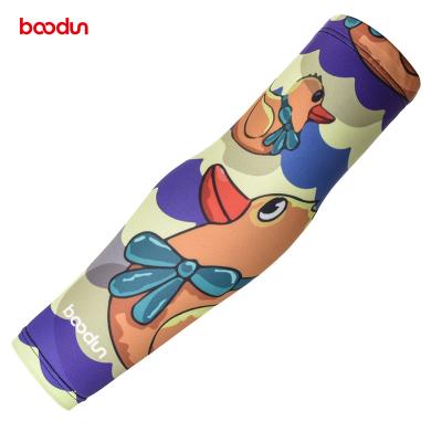 China OEM Breathable Cool Soft Milk Fabric Cycling Promotional Cycling Summer Arm Stocking Sleeves Wholesale for sale