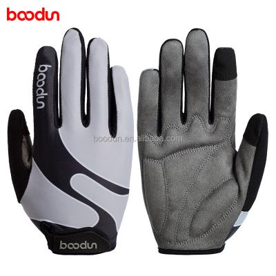 China Full Finger Boodun Full Finger Gel Padded Bicycle Gloves MTB Off Road Dirt Mountain Bike Cycling DAC Racing Inclined Motocross Glove for sale