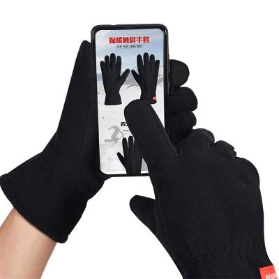 China Protect Hands Factory Promotion Full Finger Cycling Winter Gloves Touch Screen Working Recycling For Men And Women B291224-M for sale