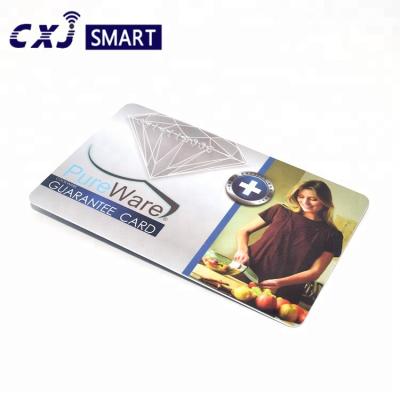 China Waterproof / waterproof pvc touch less membership card rfid hotel key card with chip for sale