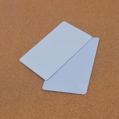 China Inkjet UHF NFC Rfid PVC blank card printable writeble white rfid card waterproof/waterproof for sale