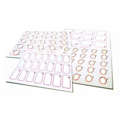 China Waterproof / ISO 14443a Proximity Nfc Chip Inlay 1k Rfid Card Waterproof Prelam Sheet for sale