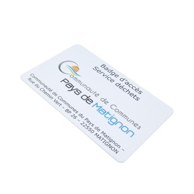 China EM4305 PVC Contactless Plastic Card Waterproof / Waterproof 125KHz RFID Proximity for sale