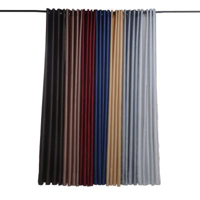 China Fashion curtains blue-green blackout curtains Bedroom heat insulation blackout curtains living room for sale